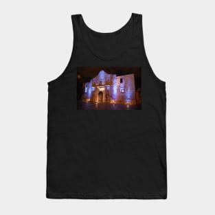 The Alamo in Blue Tank Top